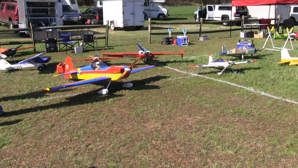 Sample Flightline aircraft